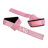 Cotton Lifting Strap Pair - Pink