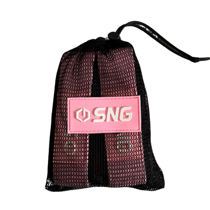 Cotton Lifting Strap Pair - Pink