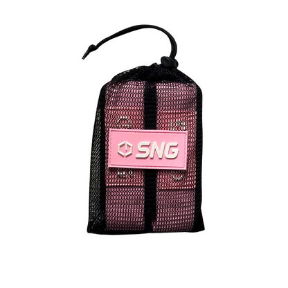 Cotton Lifting Strap Pair - Pink